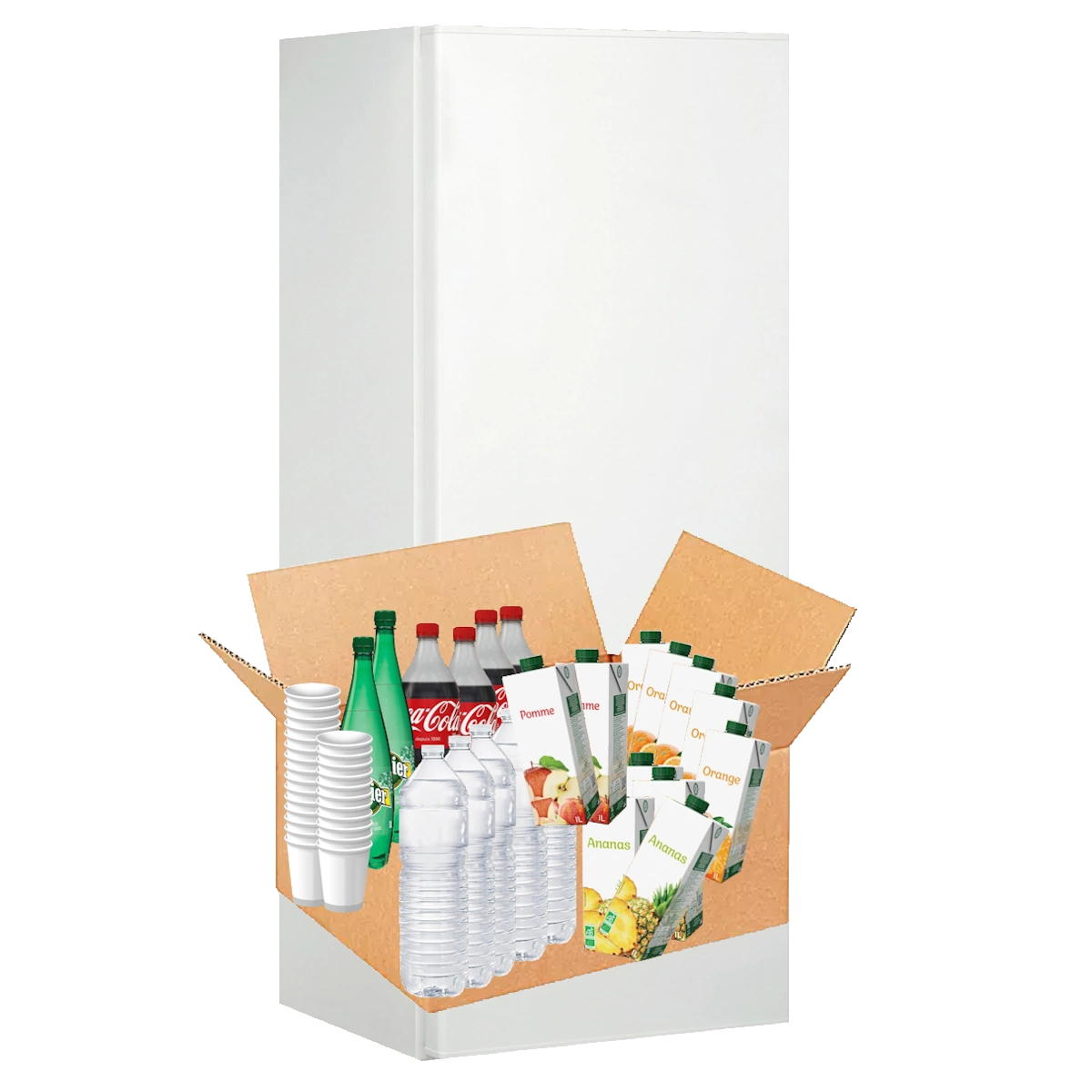 Réfrigérateur 220 L Garni (sans alcool)